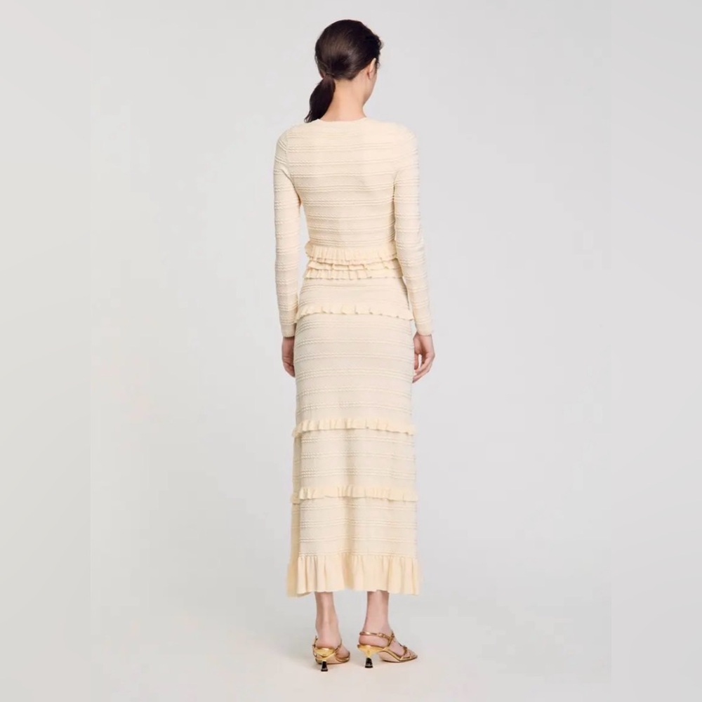 NWT Set Sandro dress and cardigan - Picture 3 of 7